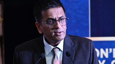 Chief Justice of India Dhananjaya Y Chandrachud. (HT file)