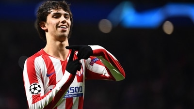 File photo of Joao Felix in Atletico Madrid jersey (AFP) File photo of Joao Felix in Atletico Madrid jersey (AFP)