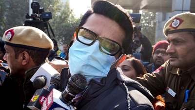 Shankar Mishra, accused of urinating on a woman passenger on an Air India flight from New York to Delhi, being taken away by the police from the DCP office at IGI Airport in New Delhi. (PTI file) Shankar Mishra, accused of urinating on a woman passenger on an Air India flight from New York to Delhi, being taken away by the police from the DCP office at IGI Airport in New Delhi. (PTI file)