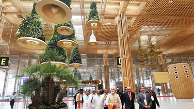 Bengaluru airport's terminal 2 to begin operations on January 15 (PTI) Bengaluru airport's terminal 2 to begin operations on January 15 (PTI)