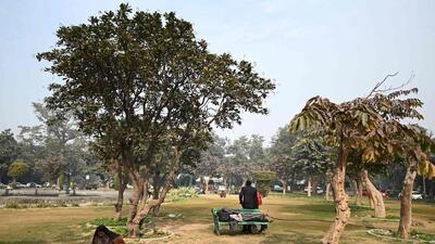 The AQI improved to ‘very poor’ on Wednesday. (AFP)
