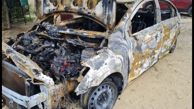 The recent arson case in Gomti Nagar has shocked many. (HT Photo)