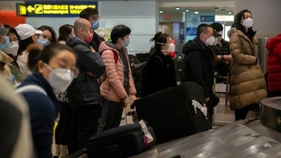 Wear masks on long flights: WHO urges amid spread of XBB.1.5 (AP) Wear masks on long flights: WHO urges amid spread of XBB.1.5 (AP)