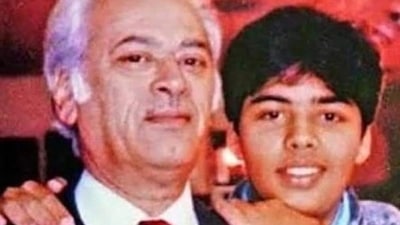 Karan Johar recalled his dad Yash Johar left him a detailed letter.