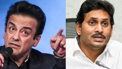 Adnan Sami reacts to Andhra CM for his 'Telugu flag' remark after RRR's Golden Globe win. Adnan Sami reacts to Andhra CM for his 'Telugu flag' remark after RRR's Golden Globe win.
