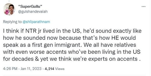 Gulshan Devaiah wrote on Twitter.