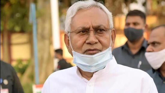 Bihar chief minister Nitish Kumar (HT Photo)