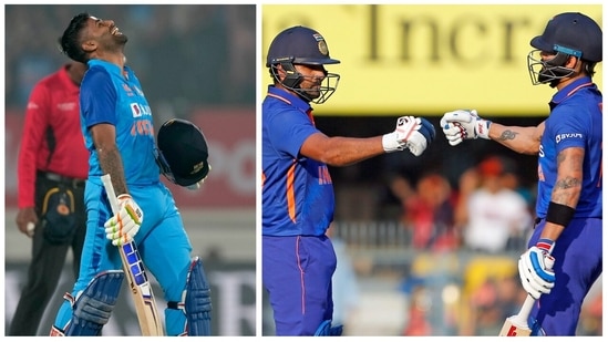 Team India stars have made decent gains in ICC's batters' rankings(ANI-AP)