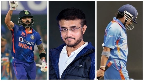 549px x 309px - 45 tons don't happen likeâ€¦': Ganguly's brilliant take on Kohli vs Sachin  debate | Cricket - Hindustan Times