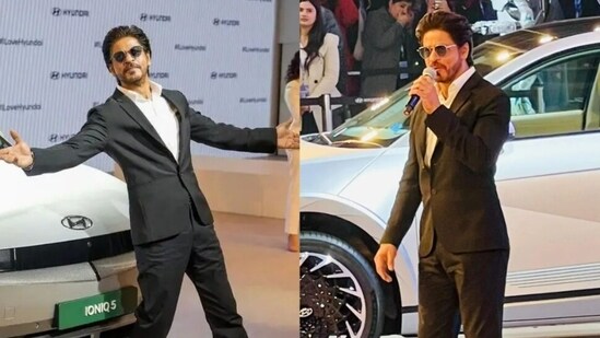 Shah Rukh Khan sang a DDLJ song at a Noida event. 