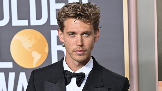 US actor Austin Butler attends the 80th annual Golden Globe Awards in a chic and classic tuxedo.&nbsp;(AFP)