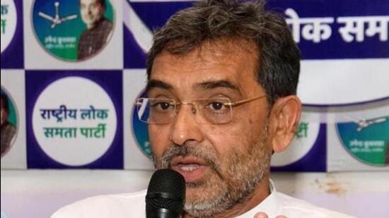 Upendra Kushwaha. (HT PHOTO)