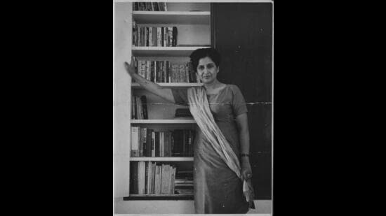 Punjabi author and poet Amrita Pritam (31 August 1919 – 31 October 2005) (HT Photo)