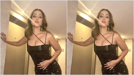 “Enforcing some serious Swag on the New Year’s Eve,” Hina captioned her pictures, a sshe shared the throwback snippets.(Instagram/@realhinakhan)