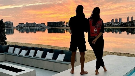 Virat Kohli with Anushka Sharma and daughter Vamika(Twitter)