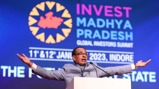 Shivraj Singh Chouhan said there is no scarcity of land, electricity, or water in the state. (Office of Shivraj/ Twitter) Shivraj Singh Chouhan said there is no scarcity of land, electricity, or water in the state. (Office of Shivraj/ Twitter)