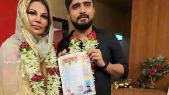 Rakhi Sawant tied the knot with Adil Khan in 2022.