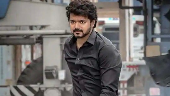 Varisu movie review: Vijay in a still from his latest Tamil film.