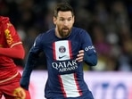 Lionel Messi in action for PSG.(AP) Lionel Messi in action for PSG.(AP)