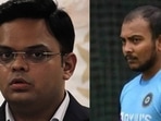 BCCI secretary Jay Shah; Prithvi Shaw BCCI secretary Jay Shah; Prithvi Shaw