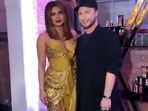 Priyanka Chopra posing at an event in London. 
