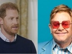 Prince Harry and Elton John. Prince Harry and Elton John.
