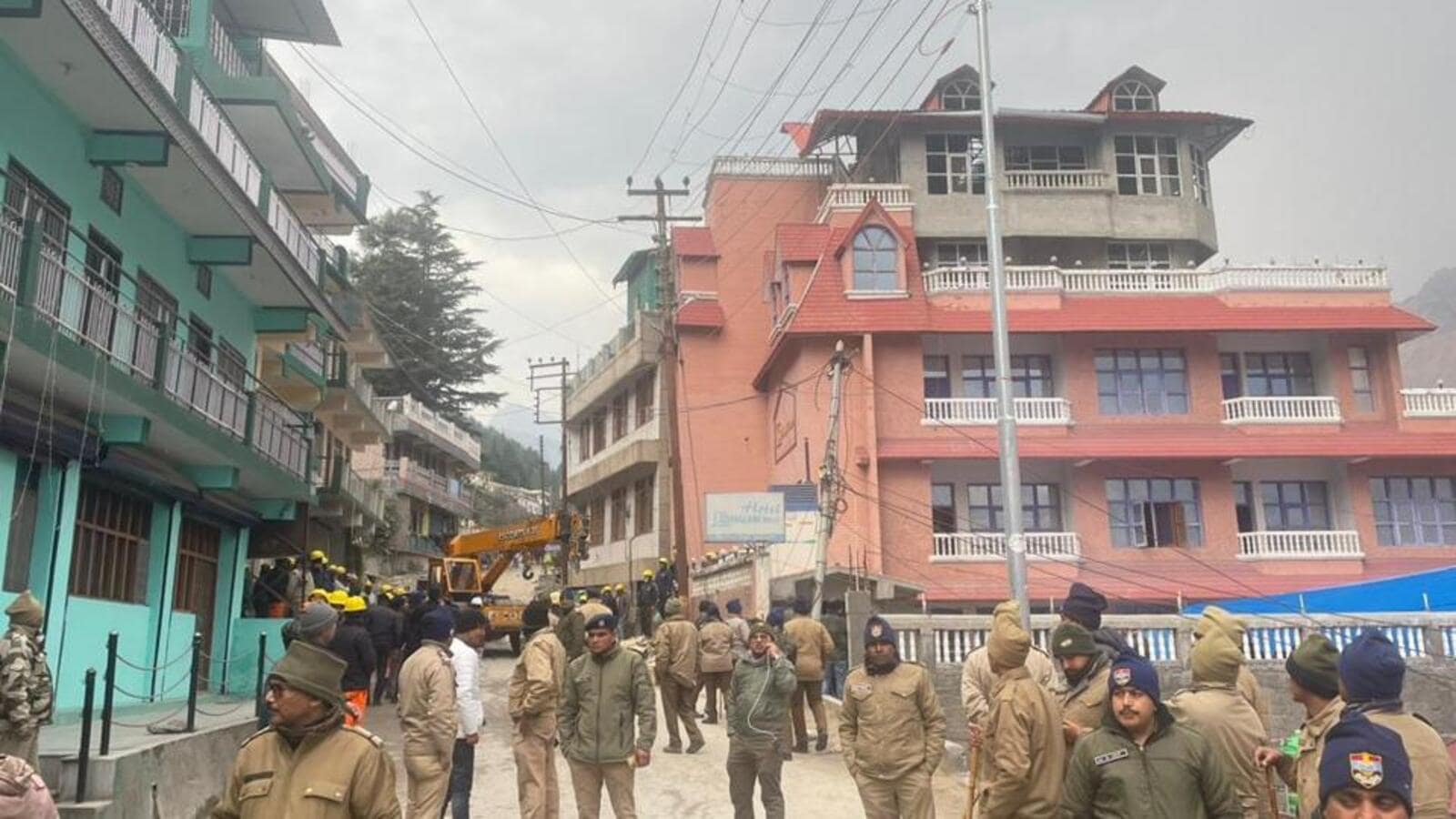 Joshimath: Authorities begin demolition of Hotel Malari Inn amid heavy security