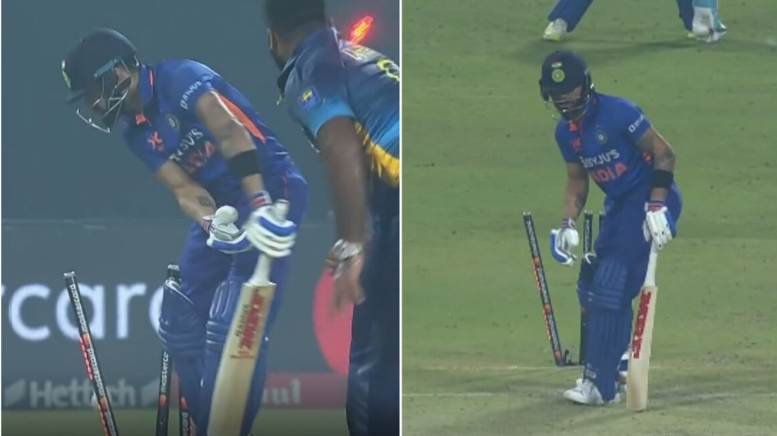 Watch: Lahiru Kumara Crashes Virat Kohli's Stumps With An Absolute ...