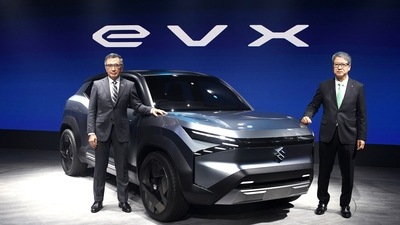 The Concept eVX is a mid-size electric SUV concept designed and developed by Suzuki Motor Corporation (SMC), Japan. It will be powered by a 60 kWh battery pack offering up to 550 km of driving range on a single charge. (ANI) The Concept eVX is a mid-size electric SUV concept designed and developed by Suzuki Motor Corporation (SMC), Japan. It will be powered by a 60 kWh battery pack offering up to 550 km of driving range on a single charge. (ANI)
