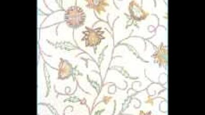 Crewel, one of the two crafts for which geographical indications tag has been sought. (Courtesy:JK handicrafts) Crewel, one of the two crafts for which geographical indications tag has been sought. (Courtesy:JK handicrafts)