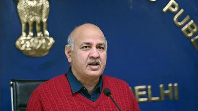 Deputy chief minister Manish Sisodia. (Sanjeev Verma/HT Photo) Deputy chief minister Manish Sisodia. (Sanjeev Verma/HT Photo)