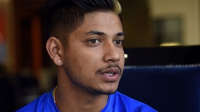 Sandeep Lamichhane has been barred from leaving the country until the final verdict of the court in the case. (AFP)