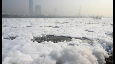 In the last 27 years, three Yamuna Action Plans have been devised and implemented, and ₹5,000 crore has been spent, yet the 22-km stretch of the Yamuna that passes through Delhi remains fetid (Hindustan Times) In the last 27 years, three Yamuna Action Plans have been devised and implemented, and ₹5,000 crore has been spent, yet the 22-km stretch of the Yamuna that passes through Delhi remains fetid (Hindustan Times)