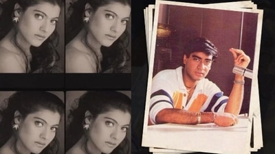 Kajol and Ajay Devgn shared some throwback pictures on National Youth Day.