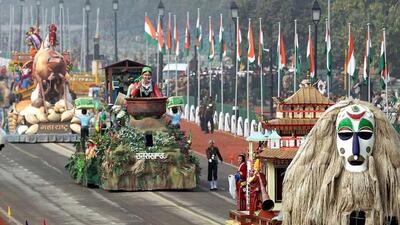 Karnataka ’s tableau themed “the cradle of traditional handicrafts” was adjudged second best last year. (HT PHOTO (Representative)) Karnataka ’s tableau themed “the cradle of traditional handicrafts” was adjudged second best last year. (HT PHOTO (Representative))