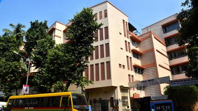 Mrigendra Rane, the child’s father who runs a small store in Dadar, enrolled her in the recently added International wing of Sharadashram, where the primary school fees are ₹77,000 per year, to give her an “excellent” education. He said the exam experience had traumatised her. “She feels awful because while her peers were sitting in one room writing their exams, she was sitting in another,” he said. “She can’t even comprehend why this happened to her. She was unable to sleep last night.” (HT PHOTO) Mrigendra Rane, the child’s father who runs a small store in Dadar, enrolled her in the recently added International wing of Sharadashram, where the primary school fees are ₹77,000 per year, to give her an “excellent” education. He said the exam experience had traumatised her. “She feels awful because while her peers were sitting in one room writing their exams, she was sitting in another,” he said. “She can’t even comprehend why this happened to her. She was unable to sleep last night.” (HT PHOTO)