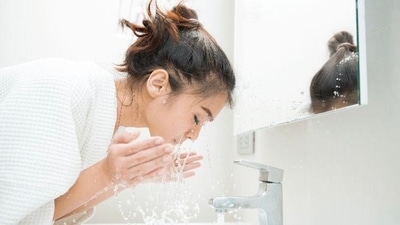 Before applying any makeup, make sure your face is clean and moisturized. Use a gentle cleanser and a hydrating moisturizer to prep your skin. (Pinterest) Before applying any makeup, make sure your face is clean and moisturized. Use a gentle cleanser and a hydrating moisturizer to prep your skin. (Pinterest)