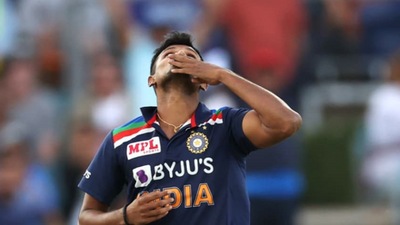 Indian pacer T Natarajan (BCCI/Twitter)