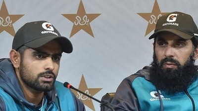 Misbah-ul-Haq defended Babar Azam. (Getty Images) Misbah-ul-Haq defended Babar Azam. (Getty Images)