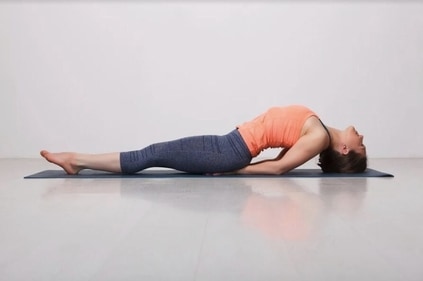 Matsyasana or the Fish Pose of Yoga (Twitter/SleepNuvanna) Matsyasana or the Fish Pose of Yoga (Twitter/SleepNuvanna)