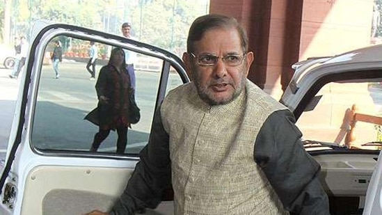 Sharad Yadav is seen in a file photo(HT_PRINT)