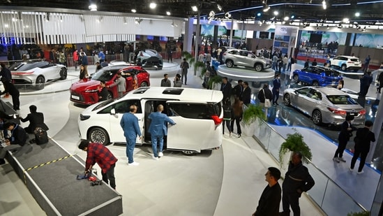 The 16th edition of India's flagship motor shows Auto Expo 2023 is returning after three years of having been hit by the Covid-19 pandemic. The spectacular automobile event has been held 16 times to date since its inaugural showcase in 1986. (ANI)