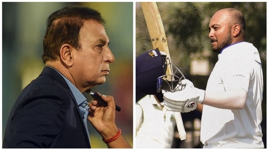 Sunil Gavaskar dropped an epic comment about Prithvi Shaw's magical knock(PTI)