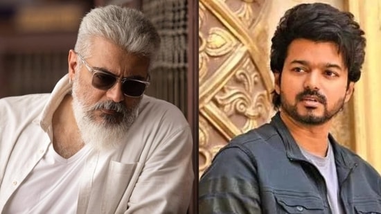 Thunivu starring Ajith earns <span class='webrupee'>?</span>23 crore, while Vijay's Varisu collects <span class='webrupee'>?</span>19.5 crore in Tamil Nadu on their opening day.