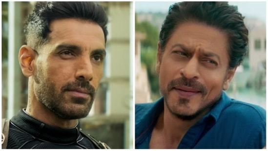 John Abraham plays the villain in Shah Rukh Khan's Pathaan.