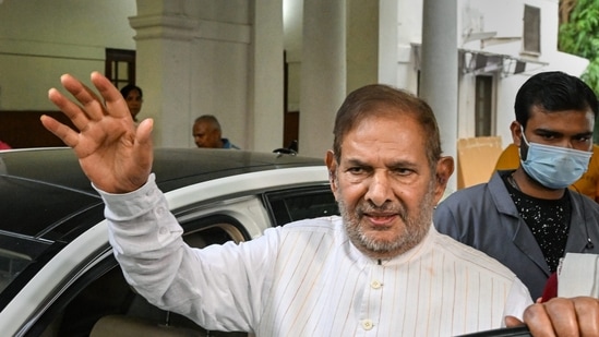 Former JD(U) president Sharad Yadav passed away at the age of 75 on Thursday, (PTI Photo)