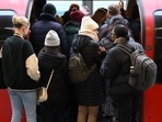 UK rail strikes: UK closes in on deal to end rail strikes crippling commuters. (AFP) UK rail strikes: UK closes in on deal to end rail strikes crippling commuters. (AFP)