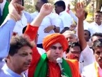 Mruthynjaya Swamiji reminded CM Bommai's promise by Mruthynjaya Swamiji reminded CM Bommai's promise by