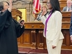 Usha Reddi: Indian-American Usha Reddi becomes Senator in Kansas state of US. (Twitter) Usha Reddi: Indian-American Usha Reddi becomes Senator in Kansas state of US. (Twitter)