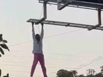 Police said the incident occurred on Wednesday evening and the man was inebriated.(Twitter) Police said the incident occurred on Wednesday evening and the man was inebriated.(Twitter)